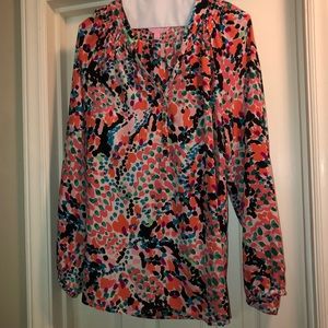 Lilly Pulitzer Muli Color Elsa Top